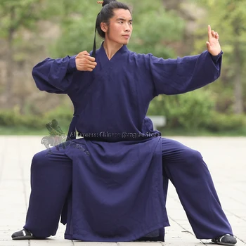 25 Spalvų Skalbiniai Shaolin Wudang Daoizmas Skraiste chi Kostiumas Kovos menų Kung fu Wushu Wing Chun Uniformos
