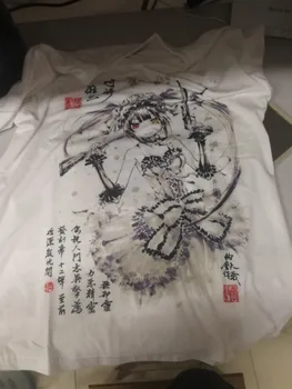 DATA gyvas T-shirt Anime Marškinėliai Moterims marškinėlius Tokisaki Kurumi Yoshino Itsuka Kotori Yatogami Tohka cosplay Viršūnes Vyrų Tees