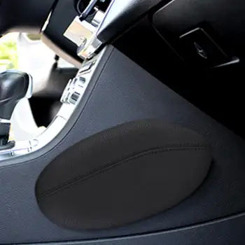Universalus Automobilių Kojų Pagalvėlės Kelio Trinkelėmis Paramos Pagalvę Raštas Aukštos Kokybės Odos BMW E39 E60 E90 Automobilio Interjero Priedai