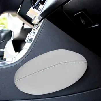 Universalus Automobilių Kojų Pagalvėlės Kelio Trinkelėmis Paramos Pagalvę Raštas Aukštos Kokybės Odos BMW E39 E60 E90 Automobilio Interjero Priedai