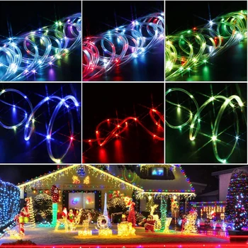 5m 10m, 20m LED Žarna String Žibintai Su Nuotolinio Valdymo pultu USB 16 Spalvų Keitimas RGB Pasakų Žibintai, Vestuvių papuošalai Kalėdų