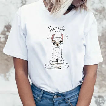 įdomus kaukolė geek t-shirt pokštas psichotropinių estetinės Moterų marškinėliai viršuje tee marškinėlius doodle mielas moterų derliaus animacinių filmų