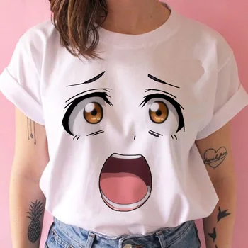 Senpai Himiko Toga waifu moterų marškinėliai Anime juokinga kawaii 90s japonijos marškinėlius moterų drabužių streetwear marškinėliai tee viršų