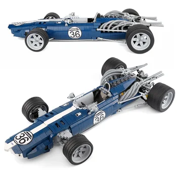 1758Pcs Lenktynių Automobilių Blokai Mėlyna Sonic (Erelis Weslake MK1 T1G) Suderinamas легоe įrangos pardavimas, kanceliarinės prekės, Žaislai vaikams Super Automobilio Modelį