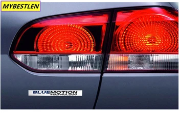 GR-EB8 2 vnt 3d metalo bluemotion emblema automobilių lipdukai Tinka vw Volkswagen Golf 6 7 Jetta Tiguan automobilio stiliaus