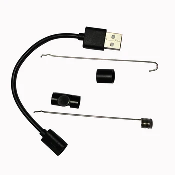 Aukštos Kokybės 5.5 mm Len 5M Android OTG USB Endoskopą Kamera Lankstus Gyvatė USB Vamzdžių Tikrinimo 