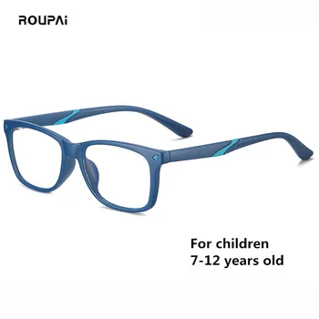 ROUPAI stabdžių mėlynos šviesos blokavimas spinduliuotės vaikams, vaikai, berniukas ir mergaitė, kompiuterinių žaidimų akinius bluelight ray akiniai