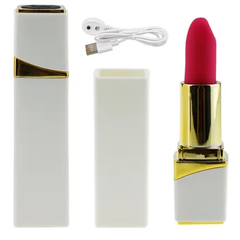 DIBE 10 Greičio Mini Lūpų Vibratorius USB Įkrovimo Klitorio Stimuliatorius Vibracija, atspari Vandeniui Makšties Masažas Sekso Žaislas Moterims