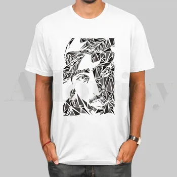 2Pac Tupac Amaru Shakur Makaveli Reperis Grobis T Marškinėliai trumpomis rankovėmis T-shirt Vyrai Mada marškinėliai Vyrams Viršūnes Tees vyriški T-shirt
