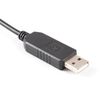 USB Null Modemo (Kryžiaus Laidinio) Serial RS232 Adapterį FTDI ft232r USB, RS232, kad DB9 Female Kabelio su Adapteriu KOMPIUTERIO Kontrolės TV Kabelis