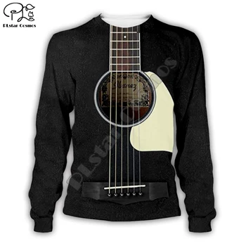 Vyrų, moterų klasikiniu smuiku, Gitara Spausdinti 3d hoodies palaidinukė užtrauktukas kailis Unisex streetwear Hip-hop Atsitiktinis Tracksuit puloveris G5