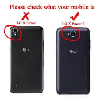 360 Visiškai Apsaugoti Coque LG X 2 Galios Telefono dėklas Silicio LG X Power2 padengti Dual layer Plastikiniai Atgal atveju LG X 2 Galios dangtis