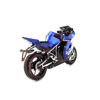 METLHEAD Metalo Dėlionės Transporto priemonės Off Road Motociklo Modelis 