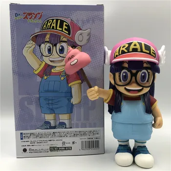 20cm Anime ir Animacinių filmų Dr Nuosmukio Arale su Išmatomis PVC Veiksmų Skaičius, Modelis Žaislas