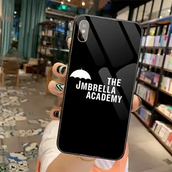 Umbrella Academy JAV televizijos funda coque padengti Telefono dėklas Grūdintas stiklas iphone 5C 6 6S 7 8 plus X XS XR 11 PRO MAX