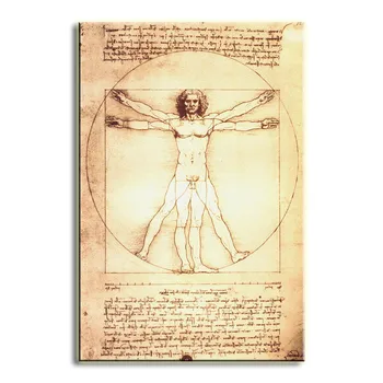 Leonardo Da Vinci Tyrimai dėl BeWalking Brėžiniai Vandens Kėlimo Įrenginių Tyrimo Vadovė Leda sienų tapybos meno spaudiniai