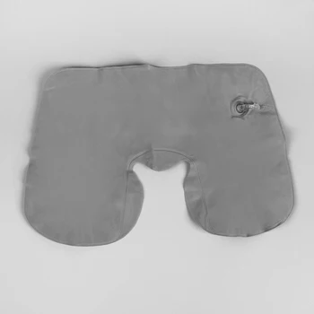 Kaklo pagalvė kelių, pripučiami, 38 × 24 cm, juoda Namų ir virtuvės produktai