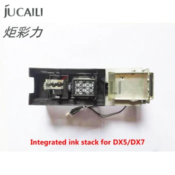 Jucaili 1pc spausdintuvo Susidūrimo rašalo kamino DX5/DX7/XP600/Tx800 Mimaki JV33 Epson spausdintuvo dangtelį stotis galvos asamblėjos vienas rinkinys