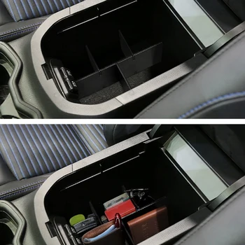 Automobilių Centriniu Porankiu Intervalas talpinimo Toyota RAV4 2019 2020 XA50 RAV4 Konsolės Valymas Langelį Centrinio duomenų Saugojimo Dėžutė