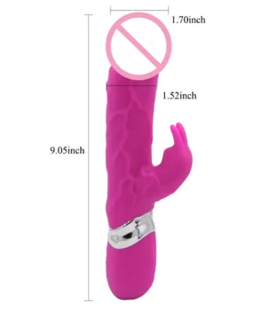Tikroviškas Dildo Triušis G Spot Klitorio Stimuliatorius Analinis Dildo, Vibratoriai Vibracija Sekso Žaislai Suaugusiųjų Sekso Produktas