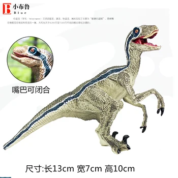 Juros periodo Modeliavimas Velociraptor Minkštas Velociraptor Modelis Dinozaurų Žaislas Plastiko Home Office 