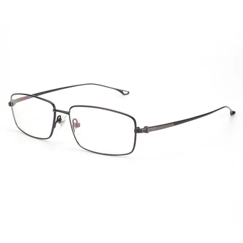 Opeco gryno titano vyriški akiniai įskaitant RX lęšių receptą, akinių rėmelio RX receptas vyrų akinių 6634