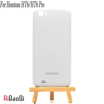 AiBaoQi Naujas Originalus Homtom HT6 baterijos dėklą Apsauginė Baterija Atveju Galinio Dangtelio 5.5 colių Homtom HT6 Pro Telefonu+3M klijais