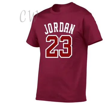 2020 Naujas Prekės ženklo Drabužių Jordanija 23 Vyrų T-shirt Grobis T-Shirt Medvilnės Spausdinti Vyrų marškinėliai Homme Fitneso Camisetas Hip-Hop Marškinėlius