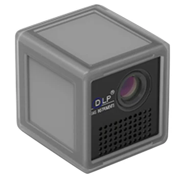 P1S Ultra HD Pocket Namų Kino Projektorius Proyector Beamer Mini DLP Mini Projektorius Su Wifi Built-in Pačiame Ekrane Funkcija