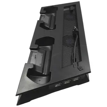 OSTENT Aušintuvo Ventiliatoriaus Aušintuvas USB Hub Valdytojas Įkroviklis Stotis Vertikalus Stovas Sony PS4 Slim Konsolės