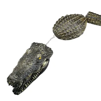 Kintama Crocodil e Vandens Masalui Sodas, Tvenkinys Meno Dekoro Goos e Kontrolės Naujų kūrybinių namų dekoro Burbulas krokodilas papuošalai