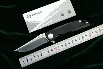 TIGEND CF1011 Taktika sulankstomas peilis D2 ašmenys G10 + plieno rankena kempingas medžioklės lauko išgyvenimo kišenėje Virtuvės peiliai edc įrankiai
