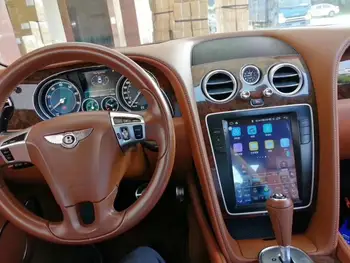 AOTSR Android 8.1 Tesla stiliaus GPS navigacija Bentley Continental 2012-2019 auto radijas stereo daugialypės terpės grotuvas, magnetofonas