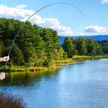 Goture Prašytojas Sunku Anglies Herabuna Lazdele Rankoje meškere 3.6 m 4,5 m 5.4 m 6.3 m 7.2 m Karpių Žvejybos Polių Upėtakis Tenkara Fly Fishing Rod
