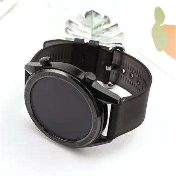 22mm Silikono Dirželis Samsung Galaxy Žiūrėti 46mm Watch3 45mm Pavarų S3 