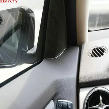 BJMYCYY 2VNT/KOMPLEKTAS ABS dekoratyvinės juostelės automobilių priekiniai tweeter Mercedes Benz GLK GLK260 GLK300 GLK350