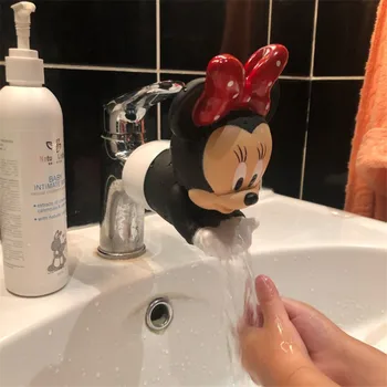 Disney vaikams, vandens čiaupas, Maišytuvas, Plėstuvas Vandens Taupymo silikono Maišytuvas Išplėtimo Priemonė Padėti Vaikams Plovimas rankomis vandens čiaupas extender