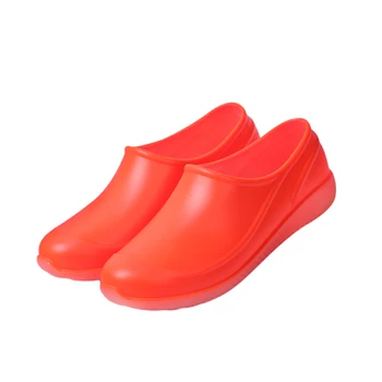 Lietaus batai neperšlampami batai imti dviračių pora virtuvės trumpas vamzdis darbo lietaus batai vandeniui ir neleidžiančioms slysti guminiai batai to45