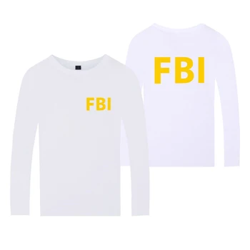 LUCKYFRIDAYF mados FTB marškinėliai spausdinami hip-hop sporto vyrų, moterų marškinėliai atsitiktinis marškinėliai, topai ilgomis rankovėmis marškinėliai susagstomi megztiniai