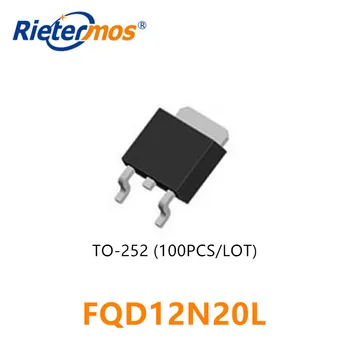 100VNT FQD12N20L TO252 12N20L FQD12N20 FQD12N20 SMD 200V N-KANALO-252 pagaminta Kinijoje