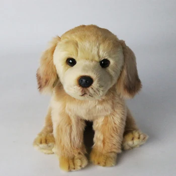 Korėjos Modeliavimas Labradoro auksaspalvis Retriveris Lėlės šunelis Modeliavimas Pliušinis žaislas Apdailos Namų Reikmenys gimtadienio dovana vaikams