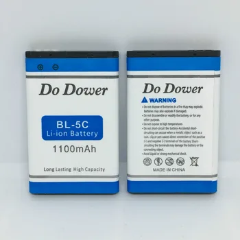 Originalus Padaryti Dower BL-5C Baterija 