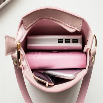2018 Naujus moteriškus krepšiai kokybės pu odos, minkštųjų veido moteris maišelį laukinių petį krepšys Dygsniuotas shell Telefono maišelį bolsa feminina