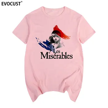 Les Miserables 24601 T-shirt Medvilnės Vyrų marškinėliai Naujas Moterys Vasarą Patogus Tee