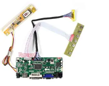 Yqwsyxl Kontrolės Valdyba Stebėti Rinkinys CLAA141WB05A HDMI + DVI + VGA LCD LED ekrano Valdiklio plokštės Tvarkyklės