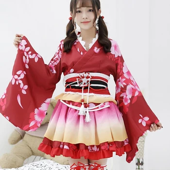 Anime Love Live Cosplay Trumpas Chalatas Kimono Moterų, Mergaičių, Minami Kotori Sonoda Umi Lovelive Kostiumai Išgalvotas Šalis Festivalis