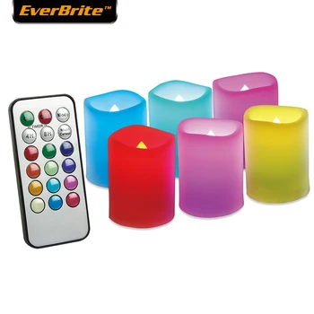 EverBrite 6VNT LED Žvakės šviesos Flameless Žvakės su Baterija & Nuotolinio Valdymo Namų Decoartion Šalis, Vestuvės, Kalėdos