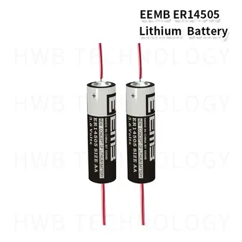 2vnt/DAUG EEMB ER14505 AA 3,6 V 2400mAh Ličio Baterija ER14505 Juostos, suvirinimo adata Nemokamas Pristatymas