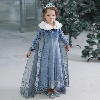 Merginos Princesė Kostiumas Vaikams Helovyno Cosplay Suknelė Vaikams Kalėdų Vakarėlį Disfraz Skraiste Filė