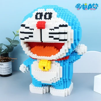 7280pcs+ Magic Blokai Doraemons Pav 30cm Modelis Ryšys Diamond Plytų Vaikams Blokuoti Žaislai